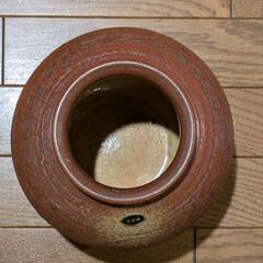 【未使用】信楽焼花瓶/花器の画像