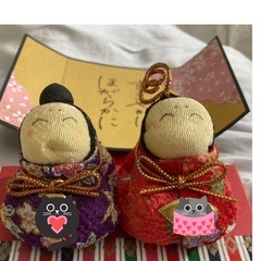 訳あり　ちりめん細工　お雛様　