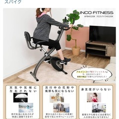 アルインコ　フィットネスバイク　エアロバイク　　の画像