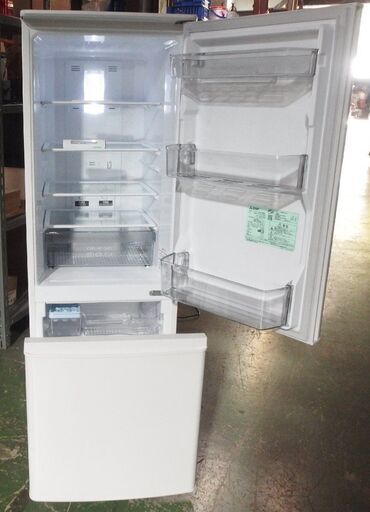 三菱 MITSUBISHI ノンフロン冷凍冷蔵庫 MR-P17H-W形 2022年式 2ドア冷蔵庫