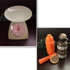 ・:*+.新品未使用&使用品混在.:+*マルチ調理器 キッチンスケール キッチン用品その他 色々まとめての画像