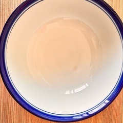 カレー、うどん皿の画像