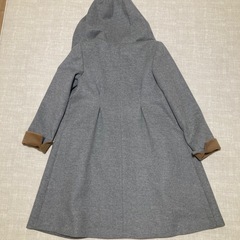 RUIRUE BOUTIQUE フォックスファー付バイカラーフードコート
の画像