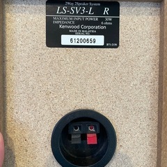 KENWOOD スピーカーの画像