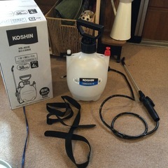 工進(KOSHIN) 蓄圧式 噴霧器 タンク 4L ミスターオート HS-401E 1段 ノズル 噴口 1個 防除 消毒 散布の画像