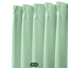 ニトリ 遮光防火カーテン 100cm×200cm 2枚の画像