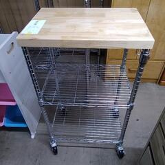 キッチンワゴン　キャスター付き　82610