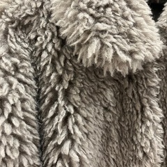 【Forever21】レディース アウター モコモコ グレー フリーサイズの画像