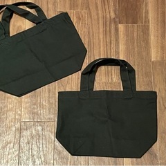 小さなトート2枚セット 大阪ロハス限定ノベルティ ヴィンテージマーケットの画像