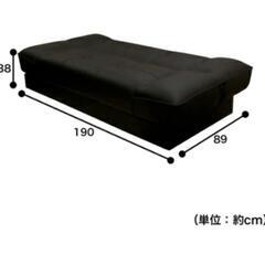 取り引き中 ソファ ベッド 三人掛けの画像