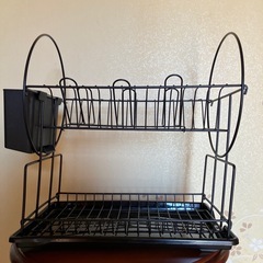 キッチン用品　　水切り2段ラック