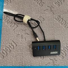 0219-045 Anker USB 3.0 高速4ポートハブ 一体型ケーブルの画像