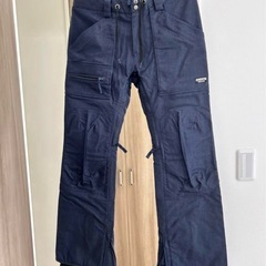 フォレスティンギア ネイビー スノーボードパンツ メンズウェア