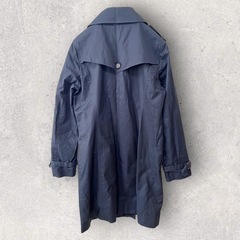 NATURAL BEAUTY BASIC ネイビー トレンチコート Lサイズの画像