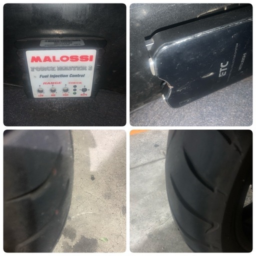 トリシティ 125cc グリップヒーター、USB 電源、自賠責令和7年2月まで