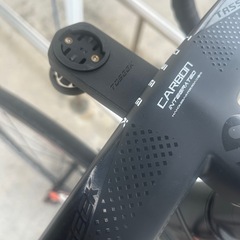 aeso カーボンハンドル 自転車ドロップハンドル ステム一体式ハンドル の画像
