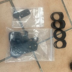 aeso カーボンハンドル 自転車ドロップハンドル ステム一体式ハンドル の画像