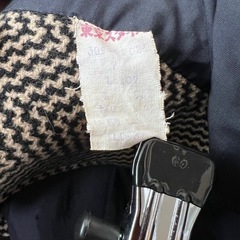 TOKYO STYLE 東京スタイル　ヘリンボーン柄ロングコート Lの画像