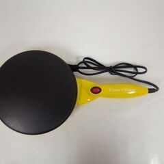 ピーナッツクラブ ホームメイド ハンディ クレープメーカー C18 イエローの画像