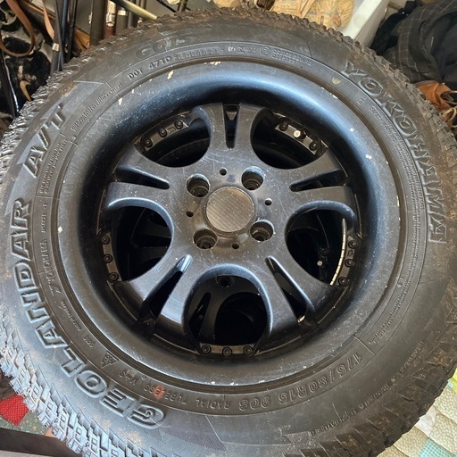 上げトラ 上げバン等 夏タイヤ 175/80r15 売れなければ処分します