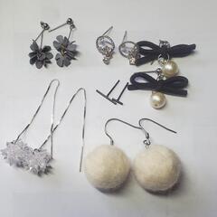 ピアス 金属アレルギー対応