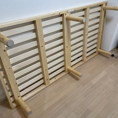 【シングルベッド】ベッドフレーム　すのこベッドの画像