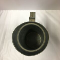 JME021K) ★大特価★ヨーロッパ輸入雑貨 ピューター風 ポット/水差し アンティーク小物 中古品【取りに来られる方限定】の画像