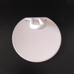 折りたたみ式 　円形ミラー　白色の画像