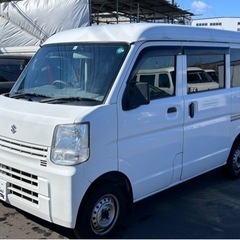 総額29.8万円 スズキ エブリイバン PAリミテッド 車検8年3月 キーレス 5AGS ハイルーフ 集中ドアロック カーラジオ ETCの画像