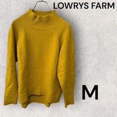 LOWRYS FARM ローリーズファーム ハイネック長袖ニット M