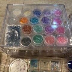 レジン、ネイル等ハンドメイドパーツの画像