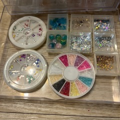 レジン、ネイル等ハンドメイドパーツの画像