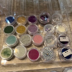 レジン、ネイル等ハンドメイドパーツの画像