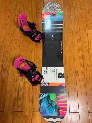 RIDE RAPTURE 138 スノーボード K2 ビンディング 新品未使用