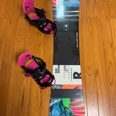 RIDE RAPTURE 138 スノーボード K2 ビンディン...