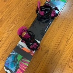 RIDE RAPTURE 138 スノーボード K2 ビンディング 新品未使用の画像