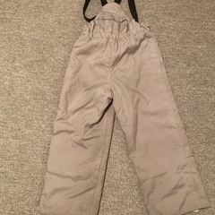 キッズ120 スキー　スノボ　ウエアー　子供用   サロペット　パンツの画像