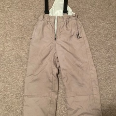 キッズ120 スキー　スノボ　ウエアー　子供用   サロペット　パンツ