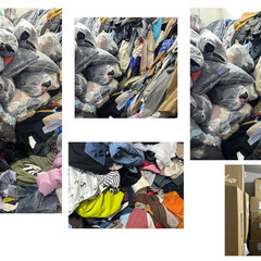 リサイクル衣料の原料　衣服のみ　１００ｋｇ　（　店舗引取　）の画像