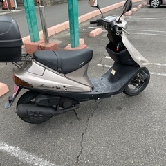 アドレスv100 2サイクル　売約済み　現状販売　自賠責保険付きの画像