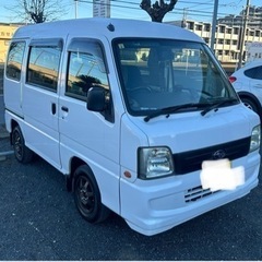 サンバー！4WDＭＴ！距離10.1万キロ！ナビ・ＥＴＣ・BTオー...