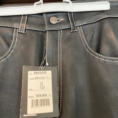 buggy バギー　レザーパンツ　leather 牛革　本革の画像