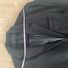 INHERIT ELAST 冬用コート 黒色 ブラック　リクルート スーツ ビジネス プライベート の画像