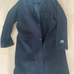 INHERIT ELAST 冬用コート 黒色 ブラック　リクルー...