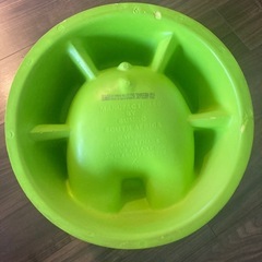 バンボ　Bumbo 緑　テーブル付きの画像