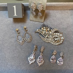 イヤリング&ヘッドアクセサリーセット①