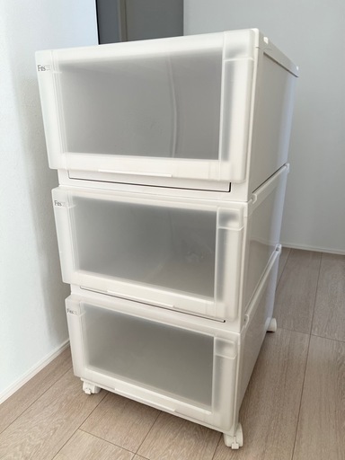 Fits 衣類ケースキャスターつき