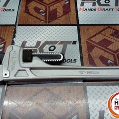 【新品】TACTIX 335105 アルミ パイプレンチ12インチ  
