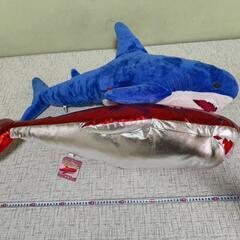 (話し中) ぬいぐるみ　サメ　希少なレザー　新品