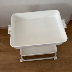 バスケットトローリ　天板付き　２段の画像